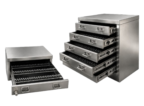 column storage cabinate